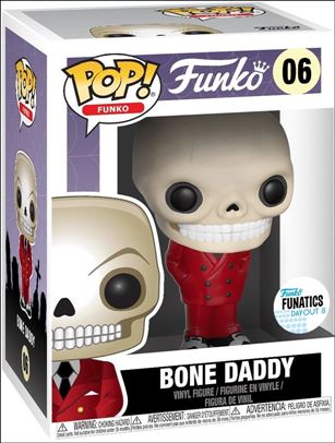 POP! Funko - Fantastik Plastik figure 6-C Bone Daddy (Red Suit) Funatics Day Out 8