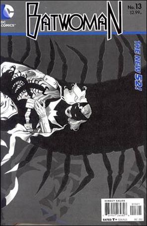 Batwoman (2011) issue 13-B 1:25 Wraparound Sketch Cover