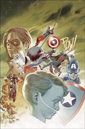 Captain America (1968) issue 703-B Julian Totino Tedesco Connecting Cover