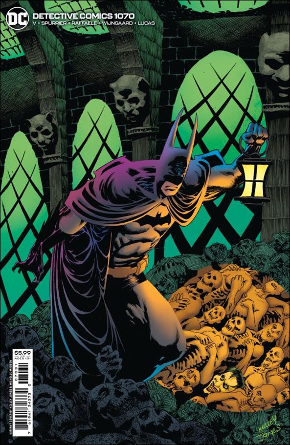 Detective Comics (1937) issue 1070-C Kelley Jones Cardstock Cover