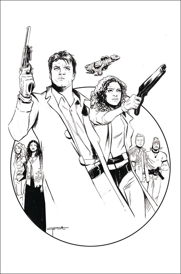 Firefly issue 1-G Lee Garbett 1:50 Black & White Virgin Cover