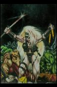 Animal Mystic (Base Set) card 82 At One With Her Gods