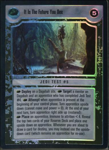 Star Wars: Reflections: A Collector's Bounty (Base Set) card 98 It Is The Future You See