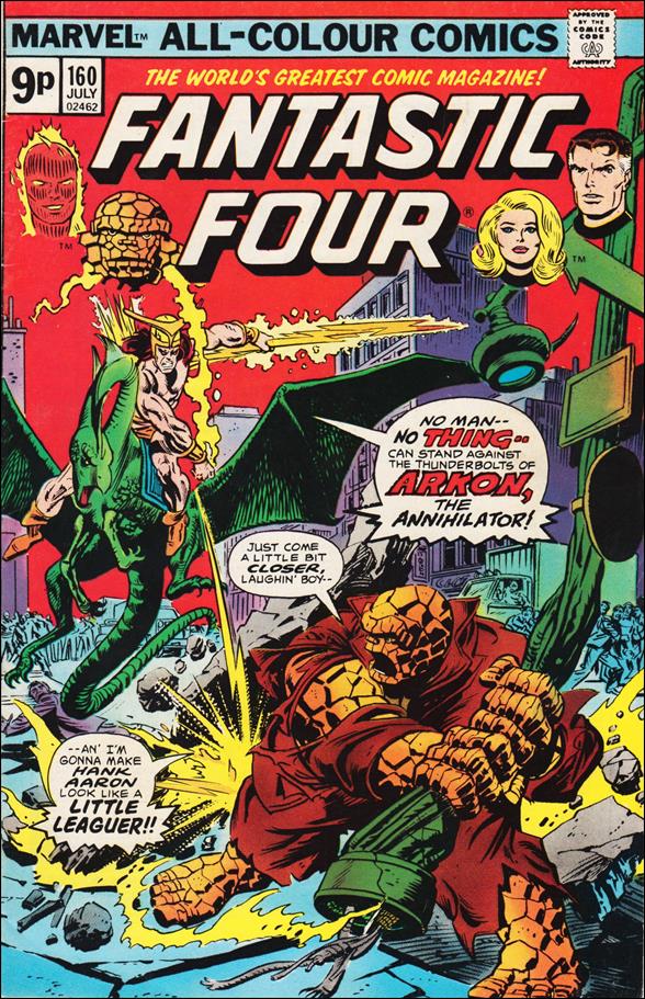 Fantastic Four (1961) issue 160-B UK Price Cover