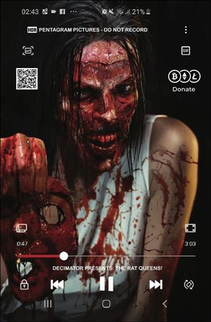 Red Room: Trigger Warnings issue 1-F John Gallagher Uncannyknack Comics Cover 1/500