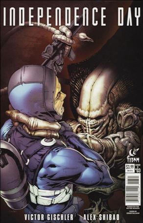 Independence Day issue 3-B Edgar Salazar Cover