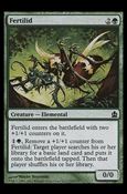 Magic the Gathering: Commander (Base Set) card 154 Fertilid