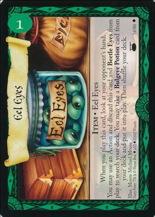 Harry Potter: Diagon Alley (Base Set) card 38 Eel Eyes