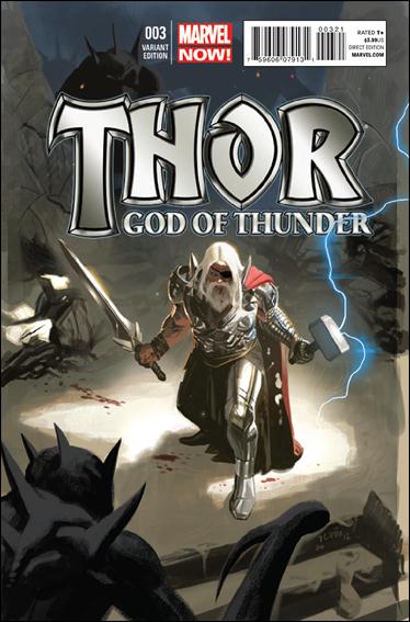 Thor: God of Thunder issue 3-B Daniel Acuna 1:50 Cover
