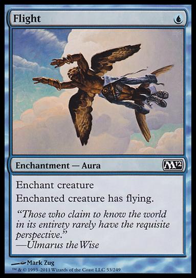 Magic the Gathering: 2012 Core Set (Base Set) card 53 Flight