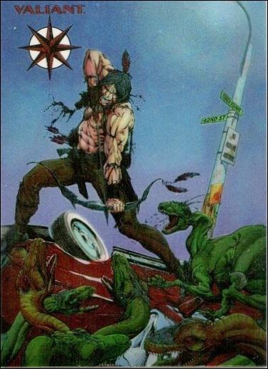 Valiant Era: Series 2 (Bonus Promo Chromium Subset) card Ch 2 Turok: Dinosaur Hunter #1