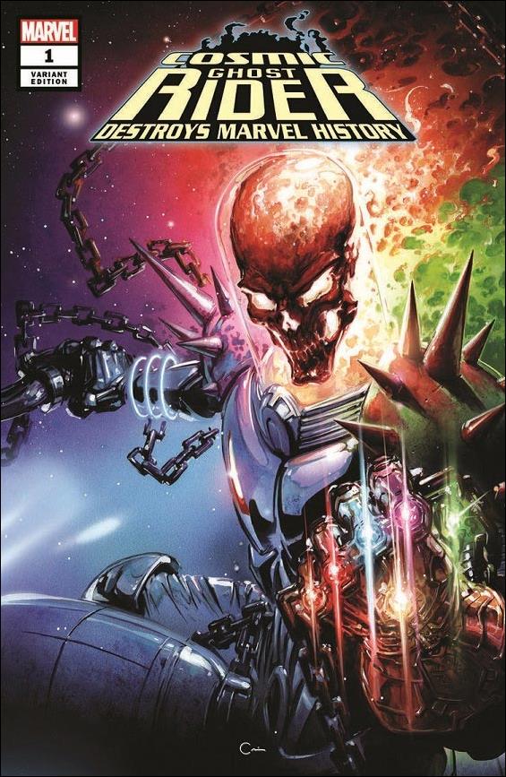 Cosmic Ghost Rider Destroys Marvel History issue 1-H Clayton Crain Scorpion Comics Cover 1/1000