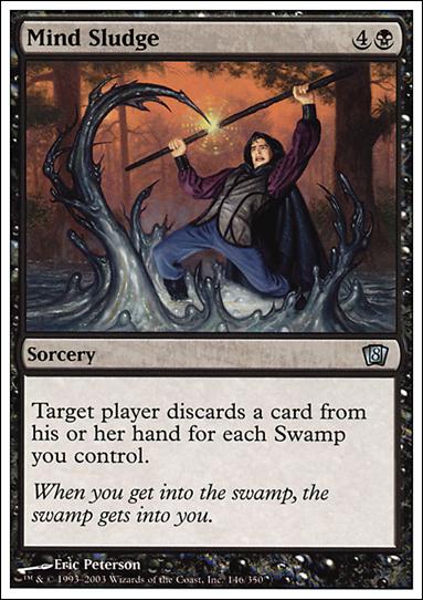 Magic the Gathering: 8th Edition (Base Set) card 146 Mind Sludge
