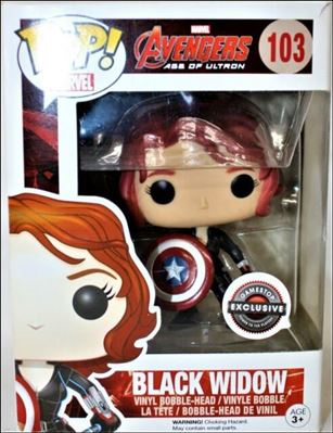 POP! Marvel figure 103 Black Widow (Gamestop Exclusive)