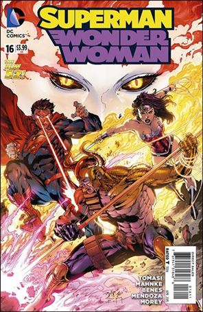 Superman/Wonder Woman issue 16 Ed Benes Standard Cover