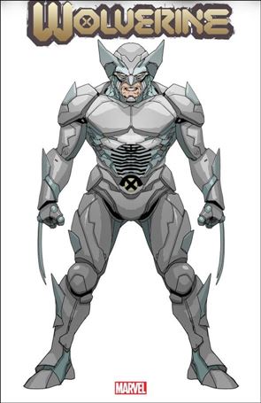Wolverine (2020) issue 49-D Leinil Francis Yu Adamantium Armor Design Cover
