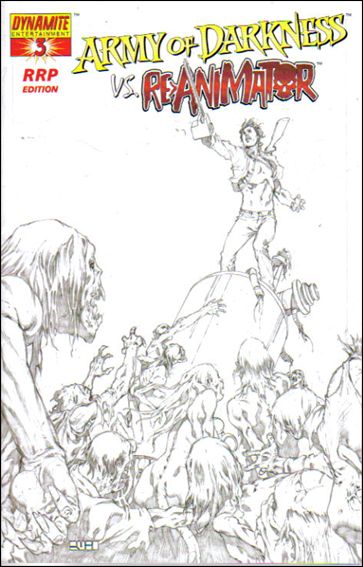 Army of Darkness vs Re-Animator issue 3-D Mel Rubi Cover RRP