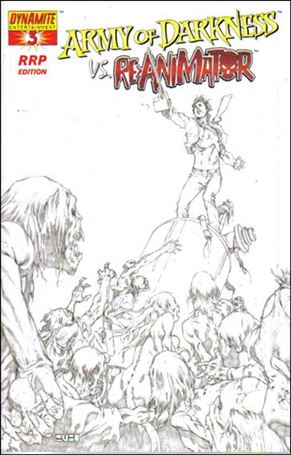 Army of Darkness vs Re-Animator issue 3-D Mel Rubi Cover RRP