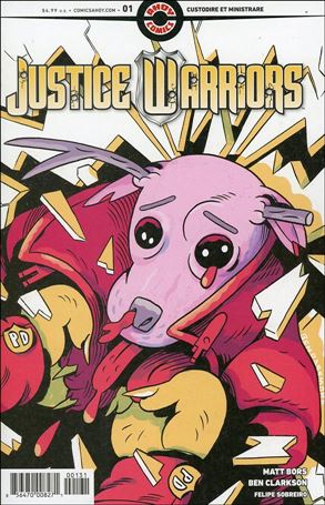 Justice Warriors issue 1-C Ben Passmore 1:10 Cover