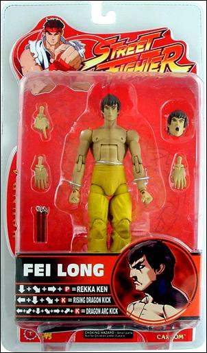 Street Fighter (Round 4) figure 3-B Fei Long (Yellow)