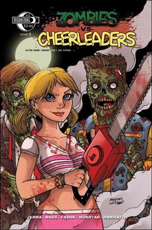 Zombies vs Cheerleaders (2010) issue 2-E Mark Slater Cover 1/200