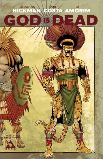 God is Dead issue 3-C Di Amorim 1:3 Wraparound Pantheon Cover 