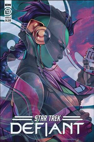 Star Trek: Defiant issue 13-B Elizabeth Beals Cover