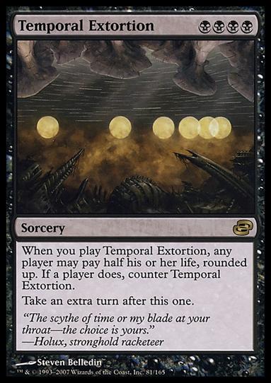 Magic the Gathering: Planar Chaos (Base Set) card 81 Temporal Extortion
