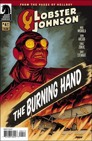 Lobster Johnson: The Burning Hand issue 4 Dave Johnson Cover