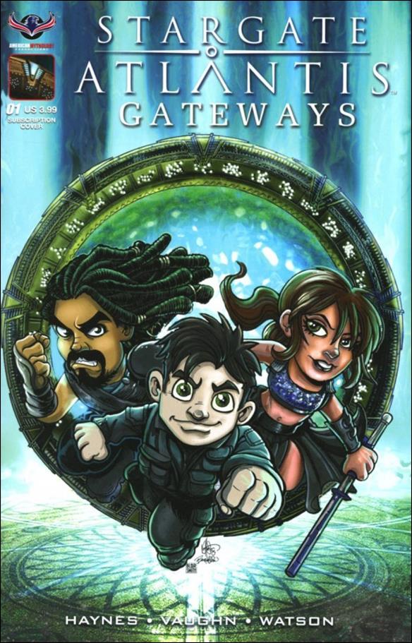 Stargate Atlantis: Gateways issue 1-E Subscription Cover