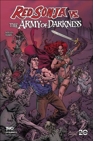 Red Sonja vs. the Army of Darkness issue 2-C Tom Raney Cover