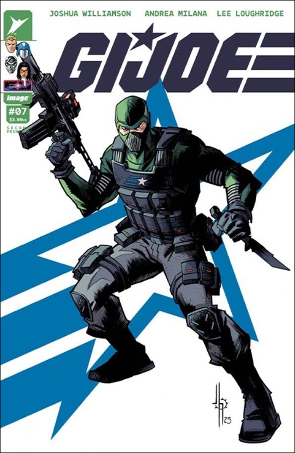 G.I. Joe (2024) issue 7-K Jason Howard "Beach-Head" Cover (Second Printing)