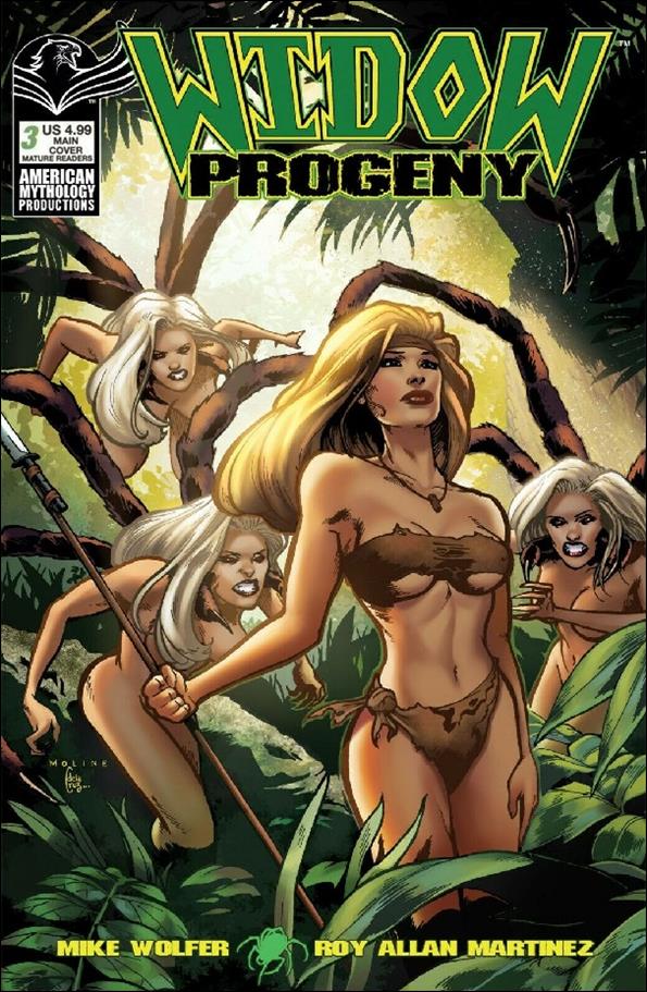 Widow: Progeny (2016) issue 3 Standard Cover