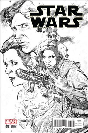 Star Wars (2015) issue 9-B Stuart Immonen 1:100 Sketch Cover