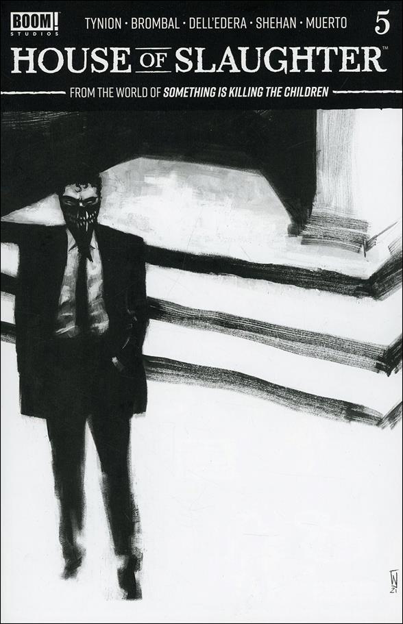 House of Slaughter issue 5-J Werther Dell'Edera 1:10 B&W Cover (2nd Printing)