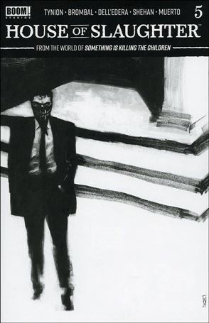 House of Slaughter issue 5-J Werther Dell'Edera 1:10 B&W Cover (2nd Printing)