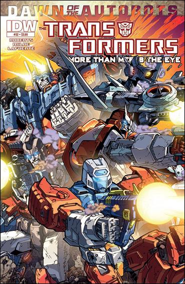 Transformers: More Than Meets the Eye (2012) issue 32 Alex Milne Cover