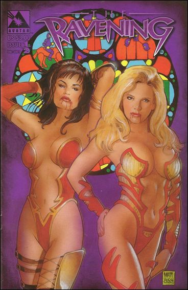 Ravening (1997) issue 1/2-B Matt Busch Cover