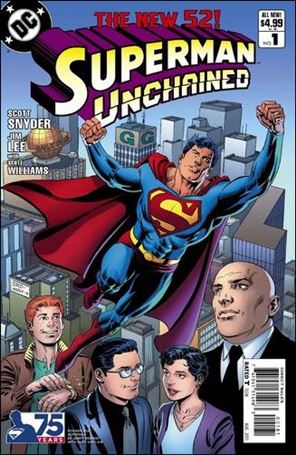 Superman Unchained issue 1-G Jerry Ordway 1:25 Modern Age Cover