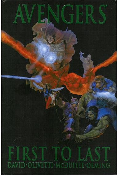 Avengers: First to Last issue nn Mass Market Dust Jacket