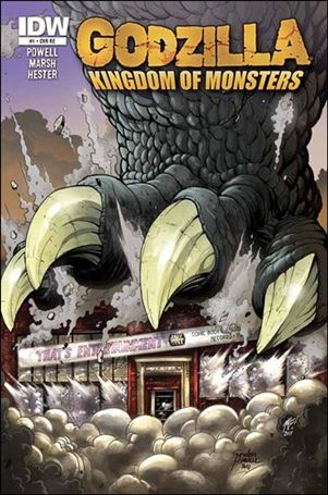 Godzilla: Kingdom of Monsters issue 1-OO That's Entertainment Cover 1/500