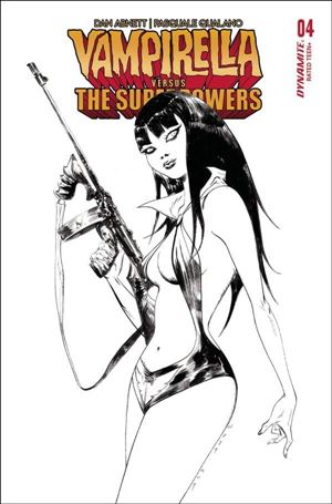 Vampirella vs. the Superpowers issue 4-G Jae Lee 1:10 B&W Cover