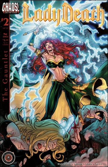 Lady Death: The Gauntlet issue 2 Standard Cover