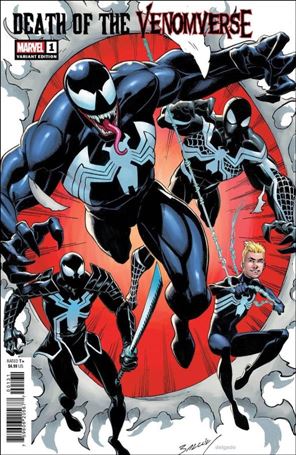 Death of the Venomverse issue 1-B Mark Bagley Cover