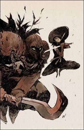 Hitomi issue 3-C Ashley Wood Spawn Wraparound Cover