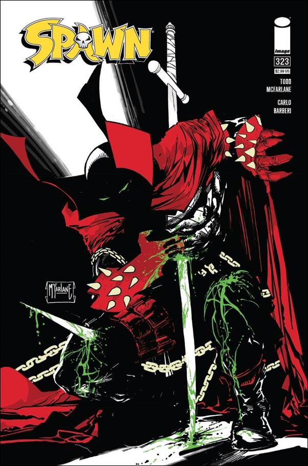 Spawn issue 323-B Todd McFarlane Cover
