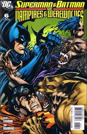Superman and Batman vs Vampires and Werewolves Cover Image 2