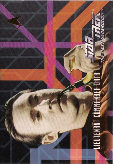 Star Trek: The Next Generation - The Episode Collection Season One (Base Set) card 102 Lieutenant Commander Data