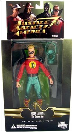 Justice Society of America - Designed by Alex Ross (Series 1) figure 1 Green Lantern (Alan Scott)