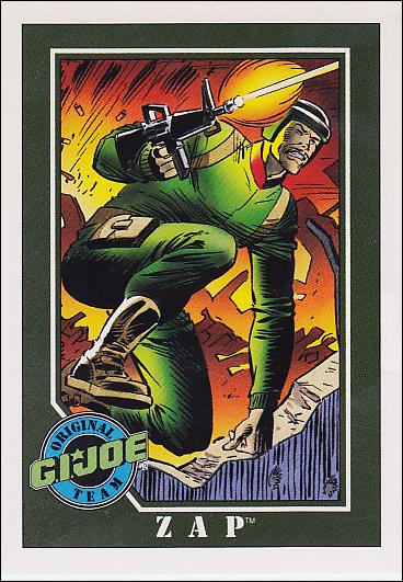 G.I. Joe (Base Set) card 39 Zap